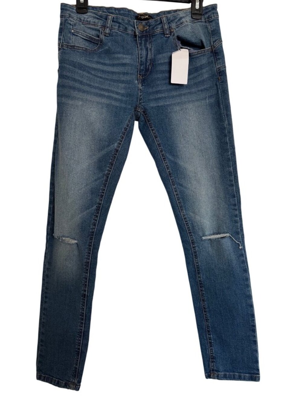 Yes Zee by Essenza Size 32 Jeans NWT $170 Women's Distressed Stretchy